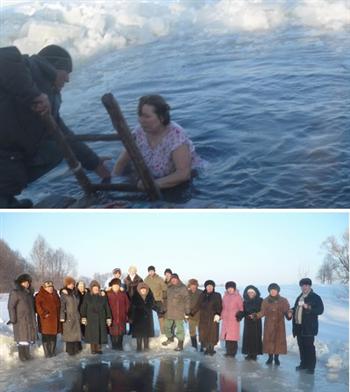 Среди энтузиастов зимнего плавания активную позицию занимает Совет женщин Шумерлинского района